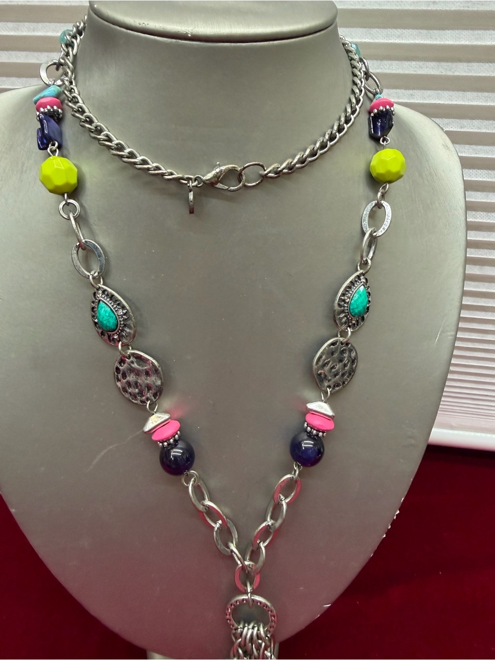 Vintage Ruby Rd Necklace - Picture 3 of 7